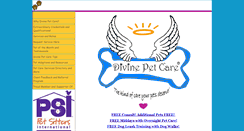 Desktop Screenshot of divinepetcare.com